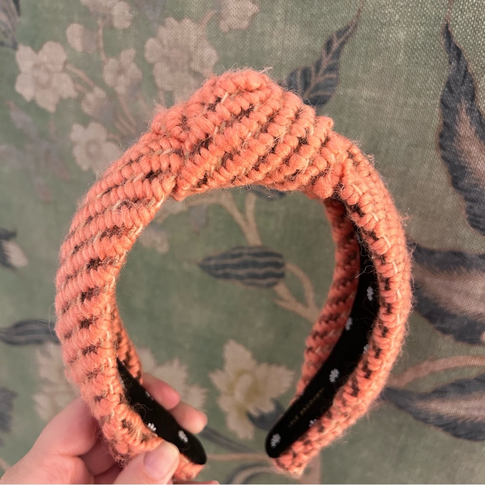 Lele Sadoughi Coral Knitted Knotted Headband